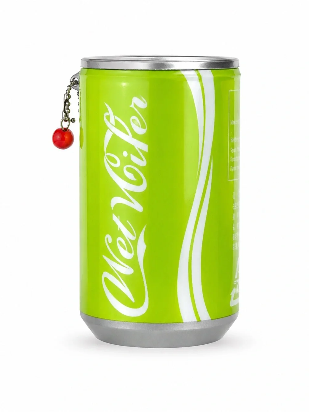 Mini Soda Can Wet Wipes Keychain 30 Wipes Choose Color NWT